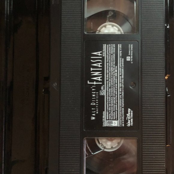 Walt Disney's Masterpiece FANTASIA Original 90's VHS - Picture 3 of 3